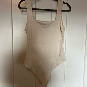 Topshop Cream Bodysuit